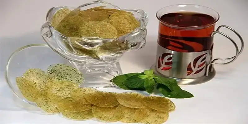 پولکی با طعم پسته