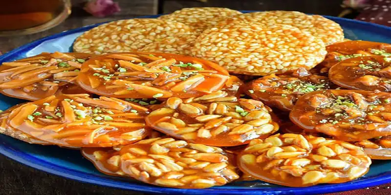 پولکی 5 طعم عسلک