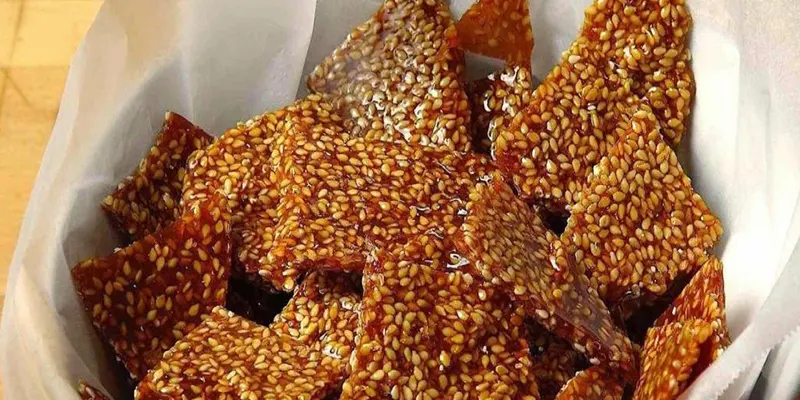 پولکی-کنجدی-عسلک